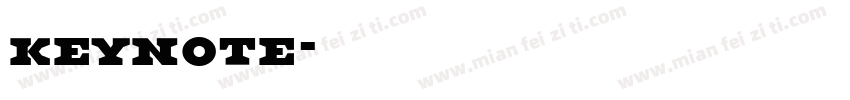 keynote字体转换