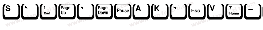 SegmentAKeyVariable字体转换