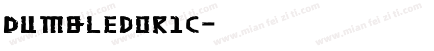 Dumbledor1C字体转换