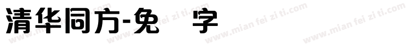 清华同方字体转换