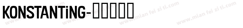 Konstanting字体转换