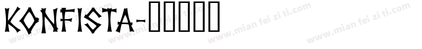 Konfista字体转换