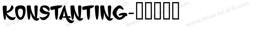Konstanting字体转换