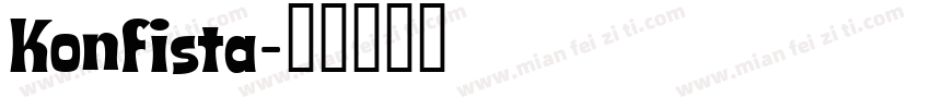 Konfista字体转换