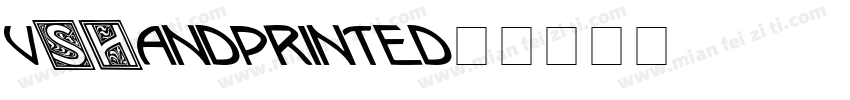 vSHandprinted字体转换