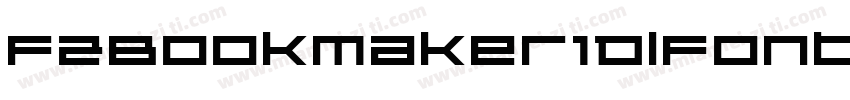 FzBookMaker1DlFont10字体转换