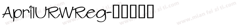 AprilURWReg字体转换