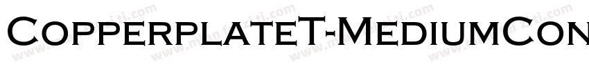 CopperplateT-MediumCondensed字体转换