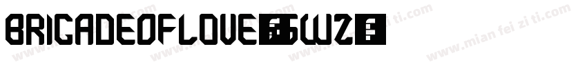 BrigadeOfLove-56Wz字体转换