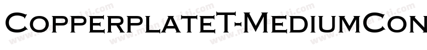 CopperplateT-MediumCondensed字体转换