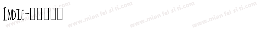 Indie字体转换