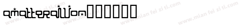 Amatteraillion字体转换