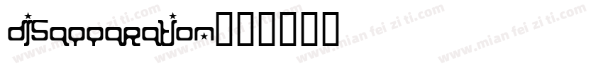 Disapparation字体转换