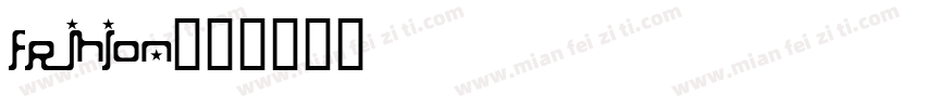 FRJHION字体转换