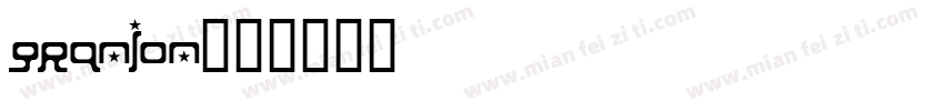 granion字体转换
