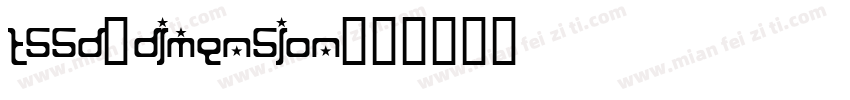 tssd_dimension字体转换
