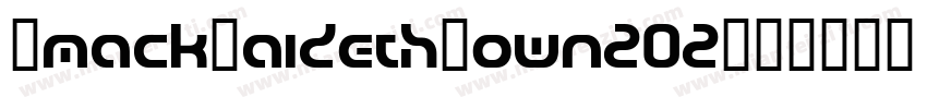 SmackLaidethDown202字体转换
