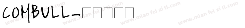COMBULL字体转换