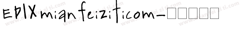 EDIX_mianfeiziticom字体转换