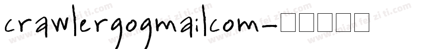 crawlergogmailcom字体转换