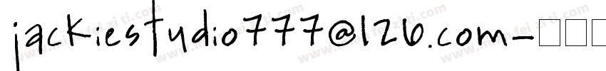 jackiestudio777@126.com字体转换