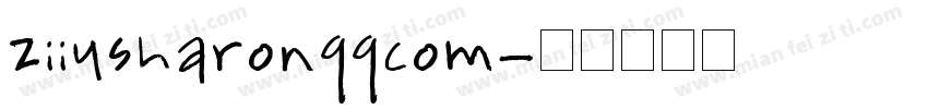 ziiusharonqqcom字体转换