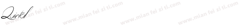 Quintal字体转换