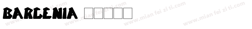 Bargenia字体转换