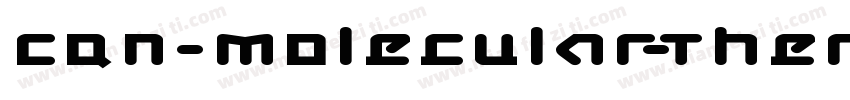 CQN-Molecular-ThermoBold-Regular字体转换