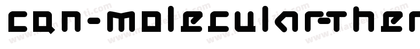 CQN-Molecular-ThermoBold-Regular字体转换