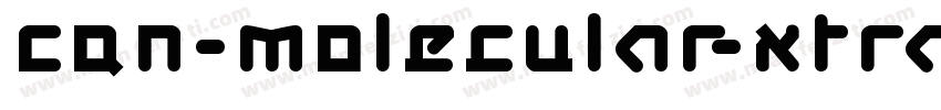 CQN-Molecular-Xtra-Regular字体转换