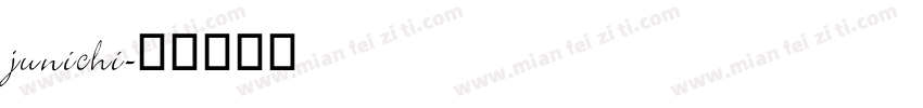 junichi字体转换