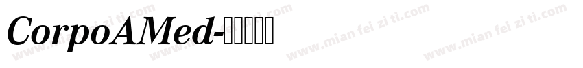 CorpoAMed字体转换