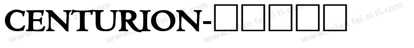 CENTURION字体转换