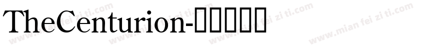 TheCenturion字体转换