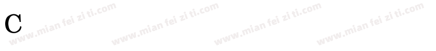CenturySchoolbook-Thin字体转换