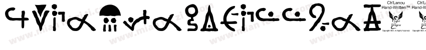 ThinHandWritten字体转换