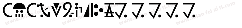 CHCuheiSj字体转换