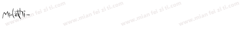 Melathi字体转换