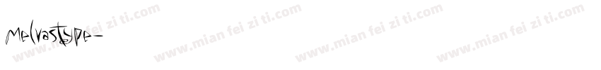Melvastype字体转换