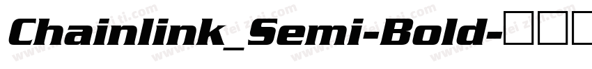 Chainlink_Semi-Bold字体转换
