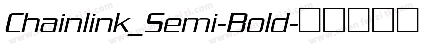 Chainlink_Semi-Bold字体转换