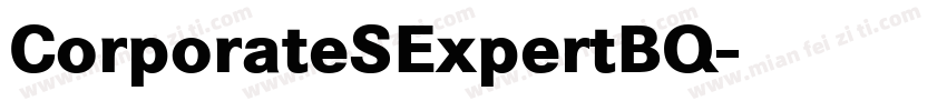 CorporateSExpertBQ字体转换