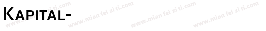 Kapital字体转换