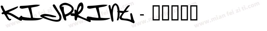 Kidprint字体转换