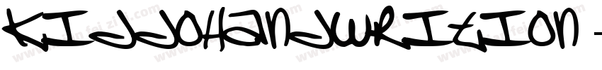 kiddohandwrition字体转换