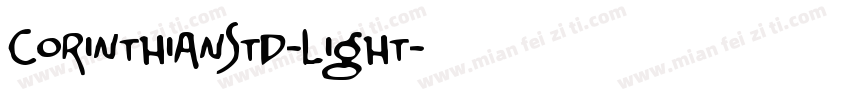 CorinthianStd-Light字体转换