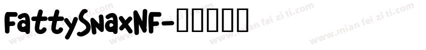FattySnaxNF字体转换