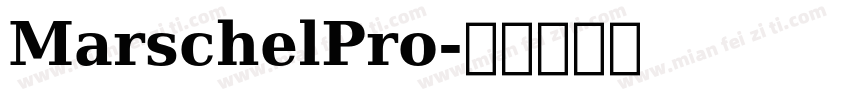 MarschelPro字体转换