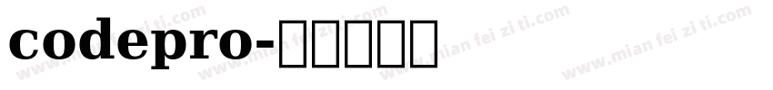 codepro字体转换